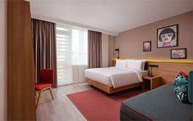 Стандартный номер для людей с ограниченными возможностями, Отель Hampton by Hilton Moscow Рогожский вал, Москва