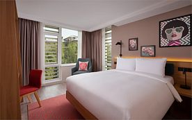 Семейный номер с межкомнатной дверью, Отель Hampton by Hilton Moscow Рогожский вал, Москва