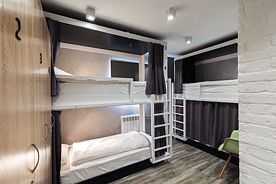 4-х местный номер hostel мужской, Мини-Отель Islander, Южно-Сахалинск
