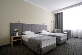 Улучшенный стандарт с двумя кроватями, Отель Московская Горка, Екатеринбург