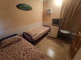 Двухместный номер, Гостиница Солнечный дворик, Голубицкая