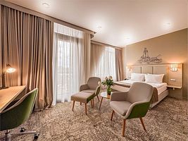 Представительский номер c 1 большой кроватью, Гостиница Holiday Inn, Калининград
