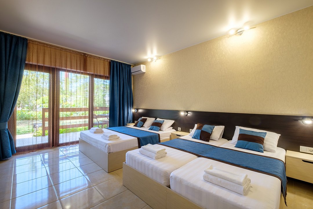 Deluxe 2-местный 1-комнатный