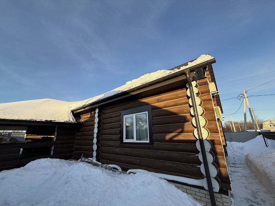 Бревенчатый дом в 10 минутах от центра, Брянская область, поселок Верный Путь Брянский район