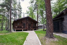 Стандарт в срубе с видом на реку, Бутик-отель Konak House, Архыз