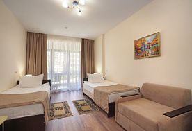 1-мест. (разм. в 2-мест.) 1 катег., корп. 2, Санаторий Радуга, Сочи