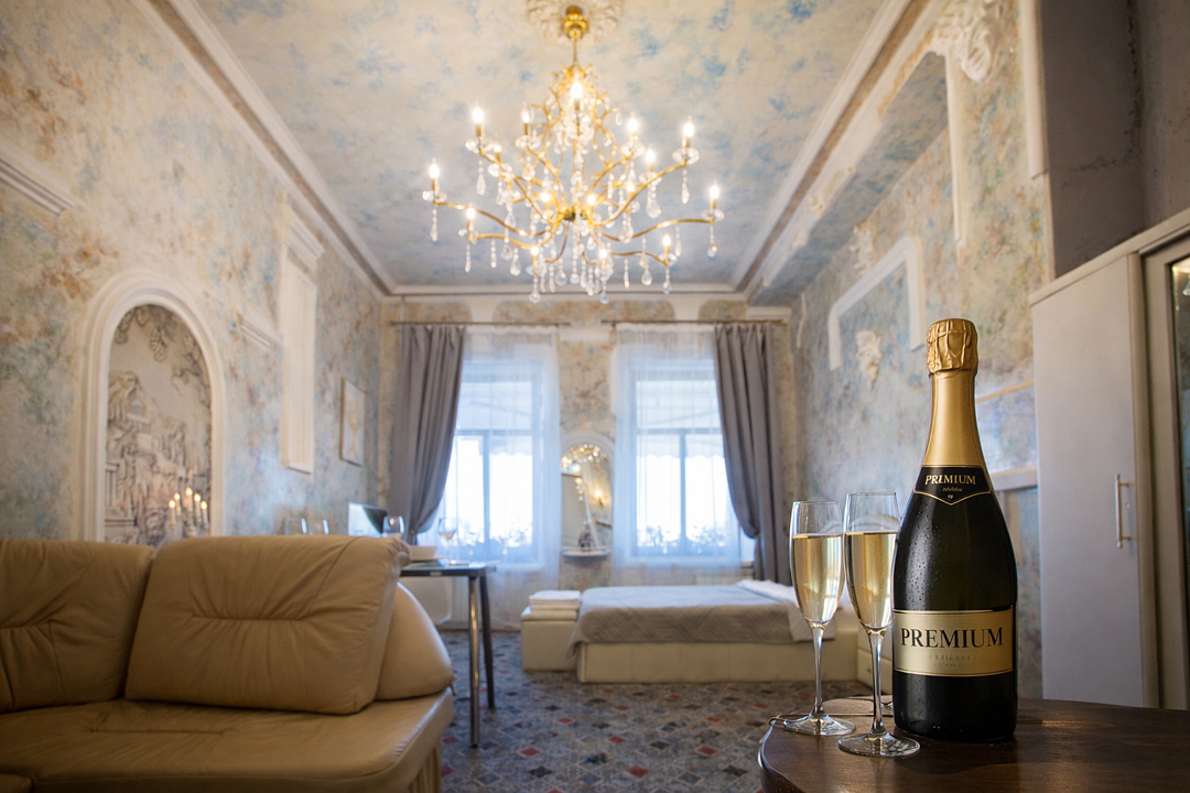 Апартаменты Роскошь с видом на Неву, Санкт-Петербург, Ленинградская область