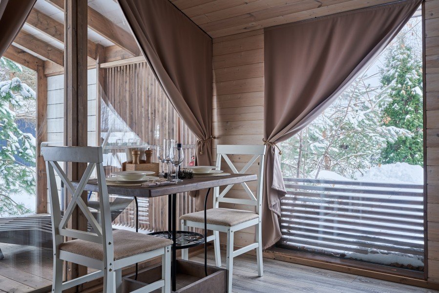 Глэмп хаус 4-местный 1-комнатный (№2, Малиновка)