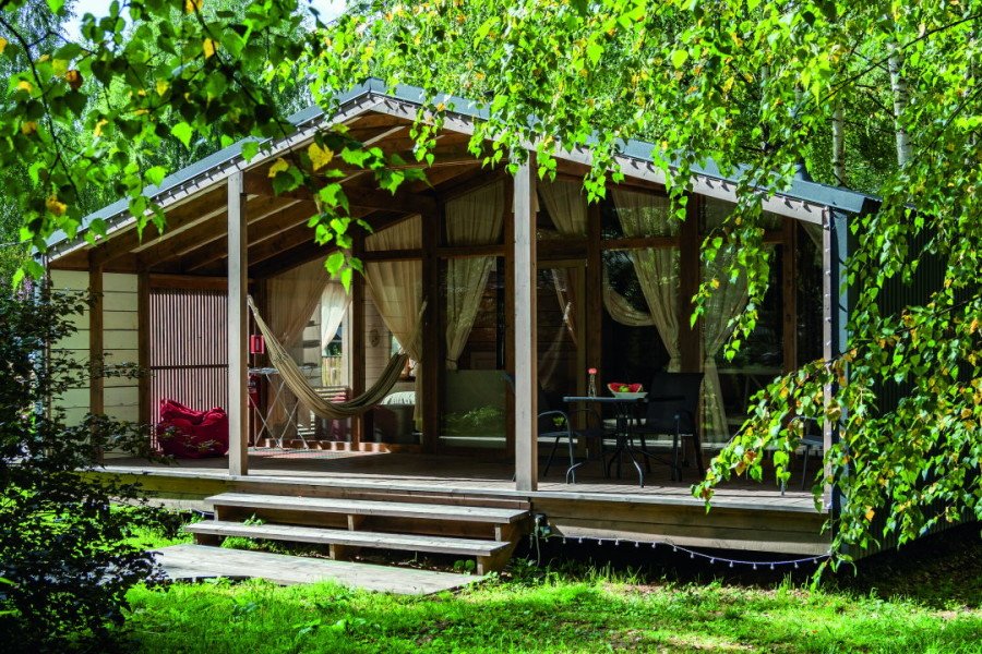 Глэмп хаус 4-местный 1-комнатный (№2, Малиновка)