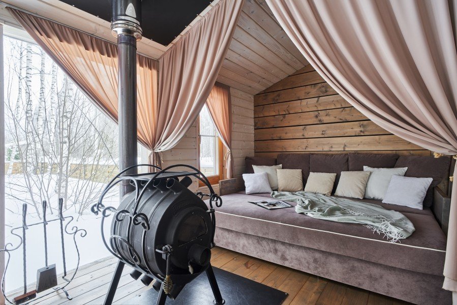 Глэмп хаус 4-местный 1-комнатный (№3, Иволга)