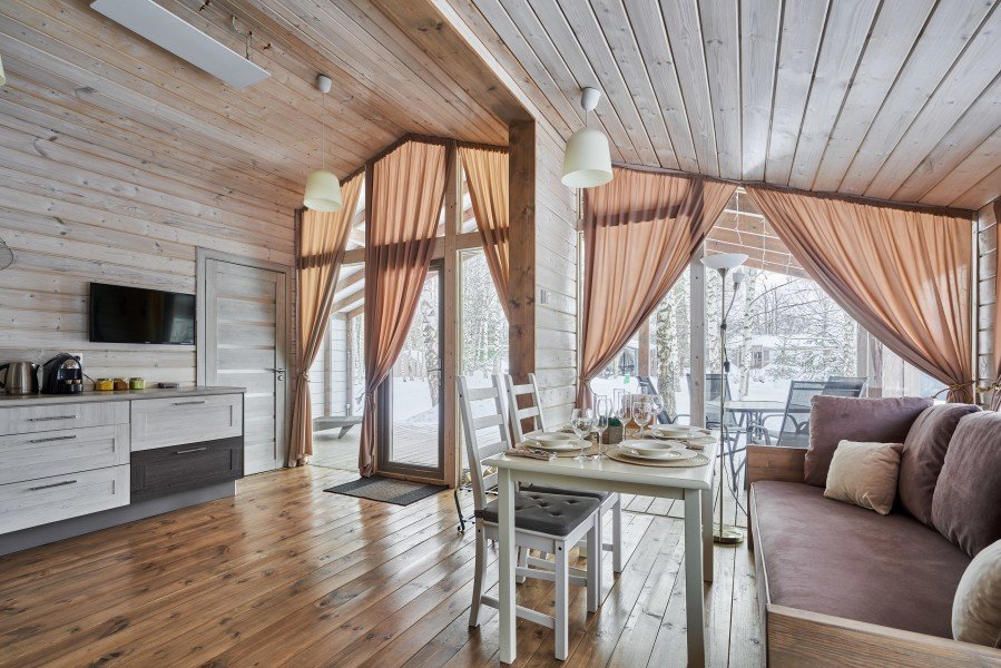 Глэмп хаус 4-местный 1-комнатный (№3, Иволга)