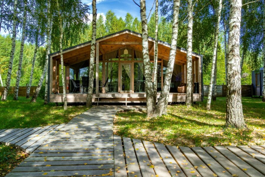 Глэмп хаус 4-местный 1-комнатный (№3, Иволга)