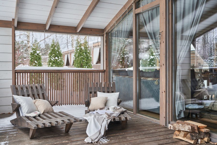 Глэмп хаус 4-местный 1-комнатный (№3, Иволга)