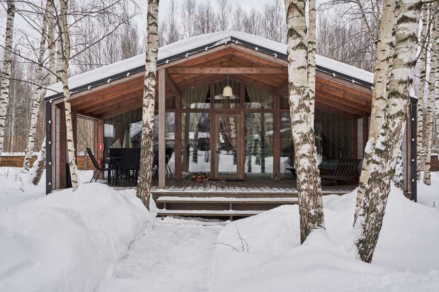 Глэмп хаус 4-местный 1-комнатный (№4, Зорянка)