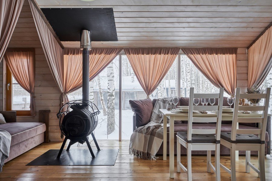 Глэмп хаус 4-местный 1-комнатный (№4, Зорянка)