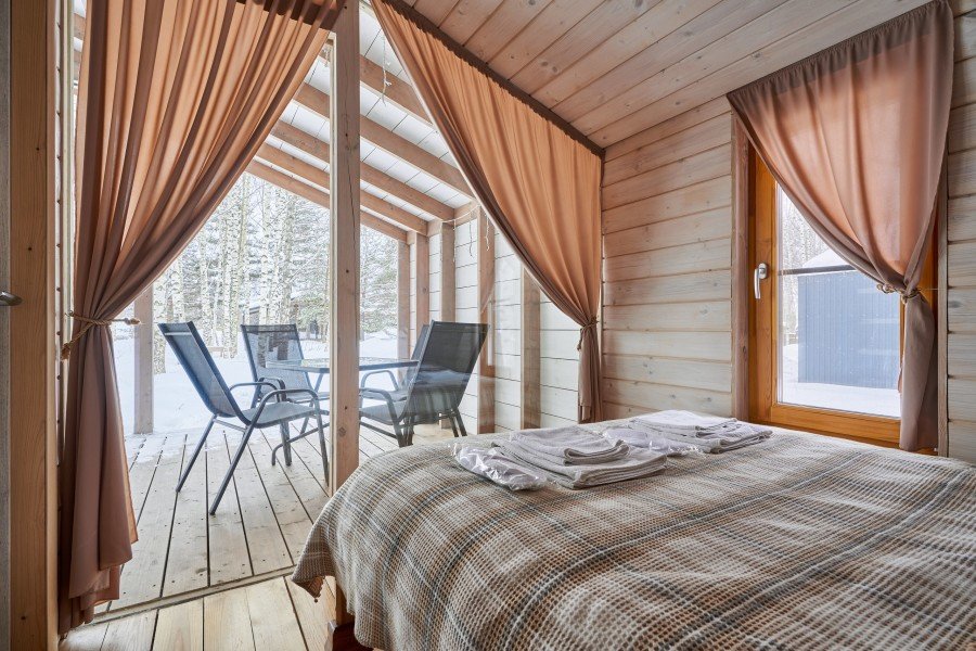 Глэмп хаус 4-местный 1-комнатный (№4, Зорянка)