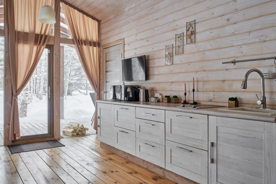 Глэмп хаус 4-местный 1-комнатный (№4, Зорянка)