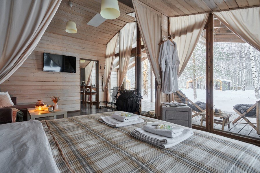 Глэмп хаус 4-местный 1-комнатный (№6, Королек)