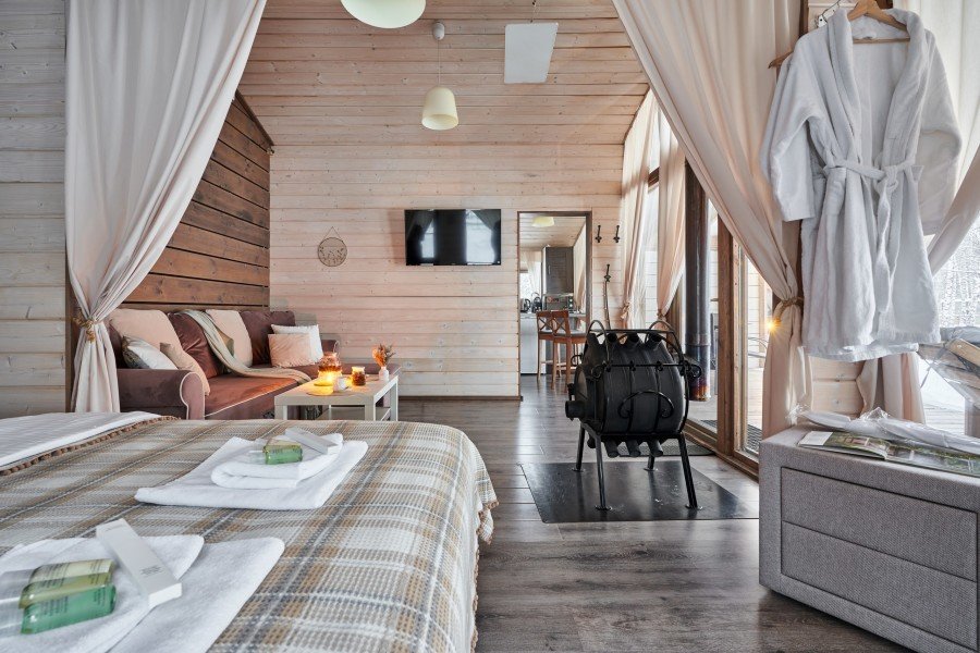 Глэмп хаус 4-местный 1-комнатный (№6, Королек)