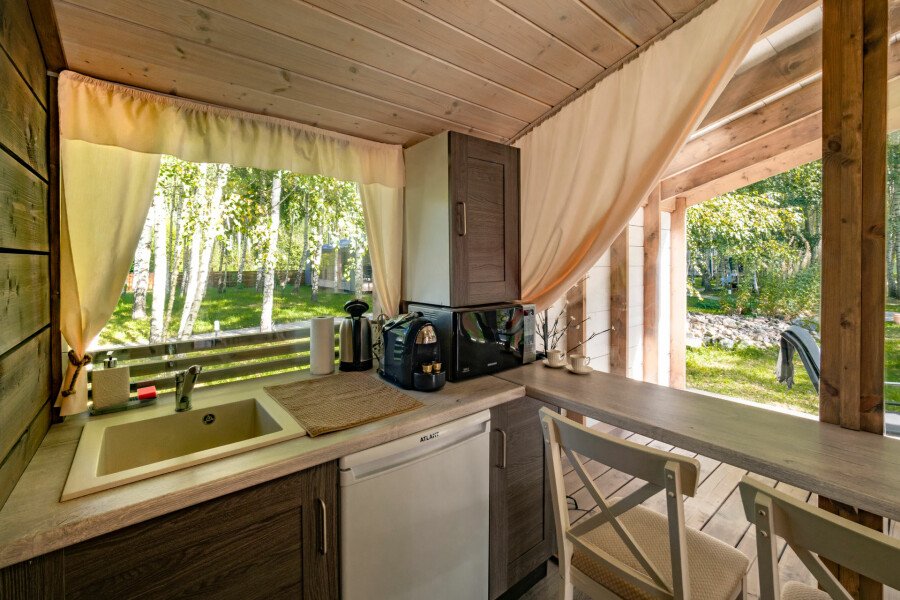 Глэмп хаус 4-местный 1-комнатный (№6, Королек)