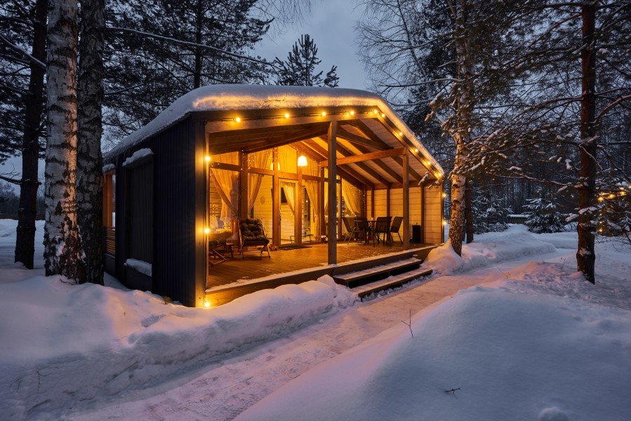 Глэмп хаус 4-местный 1-комнатный (№6, Королек)