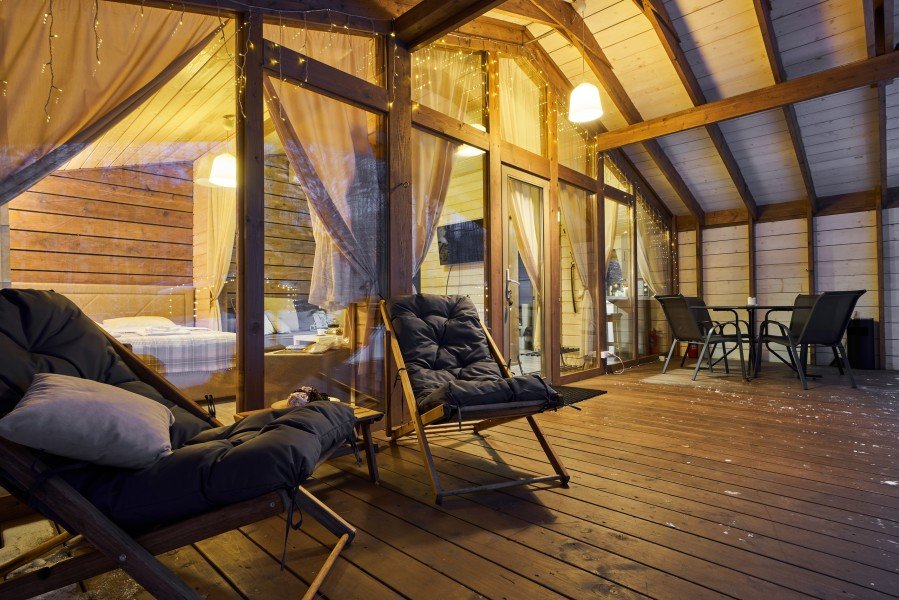 Глэмп хаус 4-местный 1-комнатный (№6, Королек)