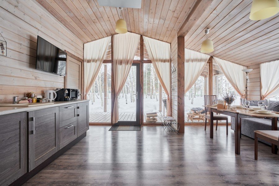 Глэмп хаус 8-местный 1-комнатный (№5, Стриж)