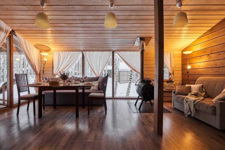 Глэмп хаус 8-местный 1-комнатный (№5, Стриж)