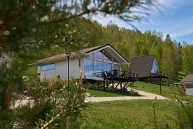 Вилла с террасой и видом на горы, Отель Altai Palace Курорт Сибирская Монета, урочище Каим