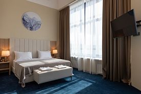 Люкс премиум с видом на Волгу, Гостиница Ambar House, Тольятти