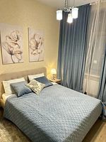 Двухместные апартаменты c 1 комнатой двуспальная кровать, Апартаменты Квартира около ЦСКА Арены в ЖК Зиларт, Москва