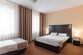 Стандартный трёхместный номер, Гостиница Солемио, Воронеж