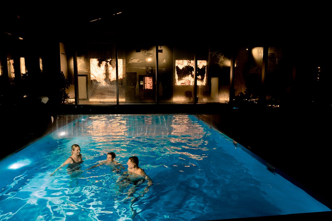 Крытый бассейн в Medical Spa — Отель «Altai Palace Курорт Сибирская Монета», урочище Каим