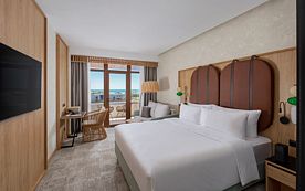 Делюкс с видом на море с двуспальной кроватью, Funf Luxury Resort & SPA Anapa Miracleon 5*, Анапа