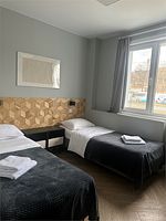 Двухместный номер с двумя отдельными кроватями, Гостиница Юность, Южно-Сахалинск