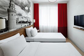 Номер Студия - с 2 односпальными кроватями, Гостиница Adagio Киевская, Москва