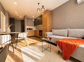 ЖК Life Residence | Moon / 회색 달 | Парк под окнами, Апартаменты ГОШ Апартаменты, Тюмень