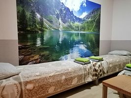 Трехместный номер эконом класса с тремя кроватями, Апартаменты На Королева, Раменское