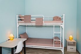 Двухместный номер эконом-класса с 2 односпальными кроватями, Гостиница Солнечный День, Адлер