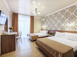 Четырехместный номер (I), Отель Посейдон у моря, Анапа