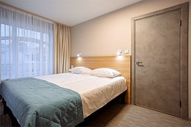 Первая (стандарт) апартаменты двухкомнатные (30 кв.м. - 41 кв.м.) с диваном, Гостиница Доминанта, Рязань