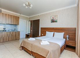 Студио с кухней и балконом, Апарт-отель Джанго, Адлер