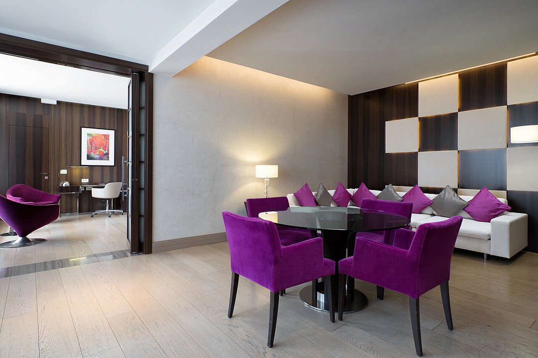 Номер Terrace Suite 2-местный 2-комнатный (с видом на море, с террасой, гостиной и с двуспальной кроватью)
