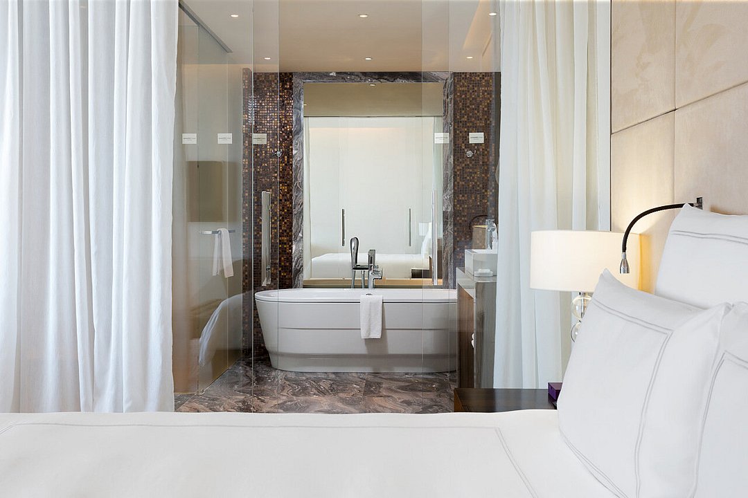 Номер Terrace Suite 2-местный 2-комнатный (с видом на море, с террасой, гостиной и с двуспальной кроватью)