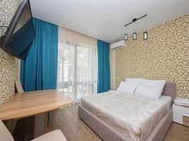 Апартаменты Студия Улучшенные (20 м2, с балконом), Апарт-отель СИАРЕНТ «Мадрид Парк 2», Адлер