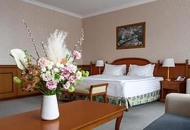 1-мест. (разм. в 2-мест.) студия 5*, Загородный отель Теплеево резорт, деревня Рогозинино