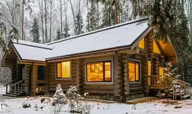 4-х местный - Коттедж -  Family Point, Эко-отель Романов лес, Лунево