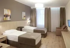 1-мест. (разм. в 2-мест.) станд., корп. 1, Санаторий АМАКС Старая Русса, Старая Русса