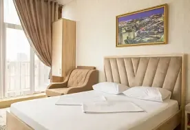 2-мест. джуниор сьют панорама (с 1 доп.местом), Гостиница Роял, Дербент