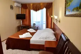 Двухместный номер Comfort с балконом и с видом на море (2 отдельные кровати), Пансионат ЭДЕМ, Сочи